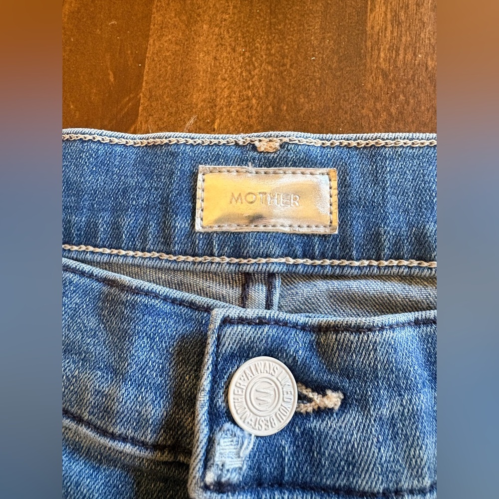 MOTHER The Stunner Ankle Fray, size 27 - Picture 4 of 11